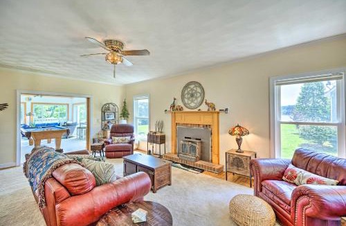 Reedville House | Idyllic Waterfront Home with Game Room and Dock