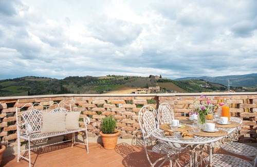 Castelnuovo dell'Abate House | Il Borghetto - The House of Elba, rooftop panoramic terrace