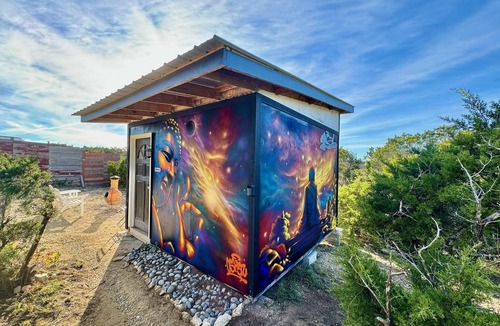 Dripping Springs Cabin | Imagination Cabin @ 13 Acres Yoga/Meditation Retreat