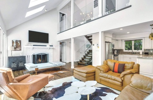 East Hampton House | Impeccably Designed East Hampton Home with Complete Privacy and Pool,.