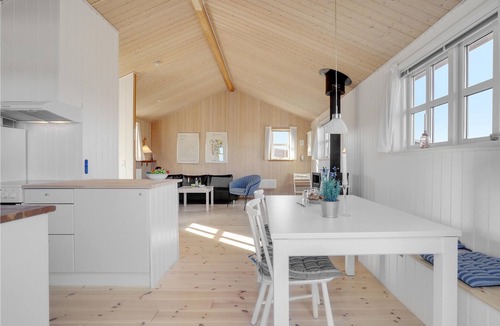 Logstor House | In Lendrup there is a nice lido on the beach, on the beach you can book tennis courts, rent a boat,
