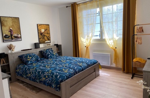 Saint-Germain-et-Mons Apartment | In Mouleydier at Romane's