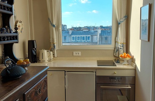6th Arrondissement Apartment | In St Germain des Prés, prestige apartment, quiet, bright, terrace, Paris, for 2