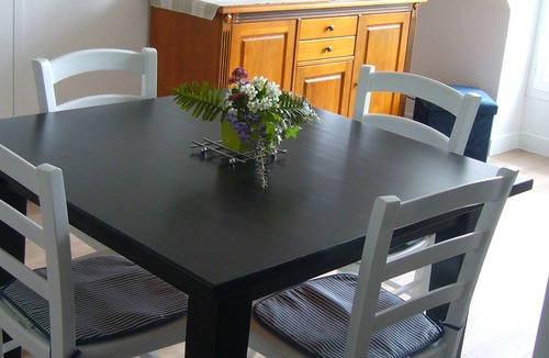 Ile-aux-Moines Apartment | IN THE HEART OF THE GULF - BEAUTIFUL T2 RENOVATED WITH HEATED SWIMMING POOL FOR 4 PEOPLE.