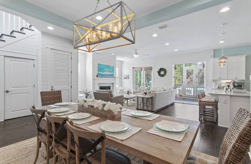 Santa Rosa Beach House | In the Key of the Sea! Private Saltwater Pool & Hot Tub | Free 6 Bikes + 6-Seater Golf Cart Included