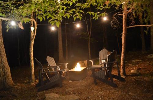 Massanutten Ski Chalet | In The Woods - 5 BR Chalet with Game Room, Fire Table and Hot Tub