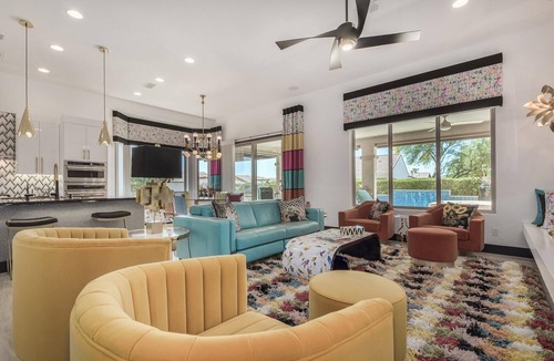 Palm Valley House | In Tuscany at Pebblecreek - Pet Friendly | Upscale Designers Home w/Private Pool & Spa!