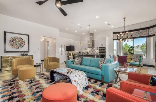 Palm Valley House | In Tuscany at Pebblecreek - Pet Friendly | Upscale Designers Home w/Private Pool & Spa!