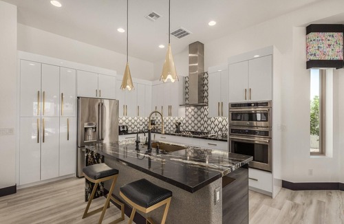 Palm Valley House | In Tuscany at Pebblecreek - Pet Friendly | Upscale Designers Home w/Private Pool & Spa!