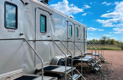 Fentress RV Rental | Incredible Glamping Spot by the San Marcos River: Family-Friendly Safari Tent near Kingsbury, Texas