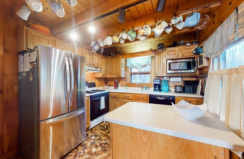 Neshobe Beach House | Incredible lakefront retreat with dock, generous deck, firepit, & amazing views