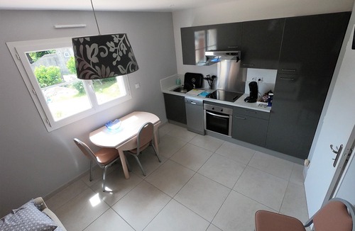 Saint-Ambroix Apartment | Independent GITE on the 1st floor with terrace and private access.