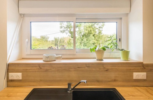 Jullouville Cottage | Independent house in Jullouville with terrace and beach access