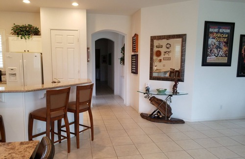 Indio House | Indian Palms,Open floor plan, pool & spa, 6 max, 3000/mo May - Sept. +elect.