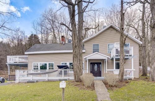 Cairo House | Indoor Hot Tub & Sauna! Spacious Catskills Home