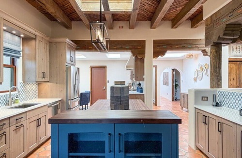 Santa Fe House | Indoor Pool and Pickleball Estate