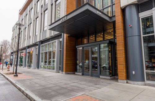 MIT Apartment | Industrial 1BR near MIT w/Gym, Doorman, Roof Deck