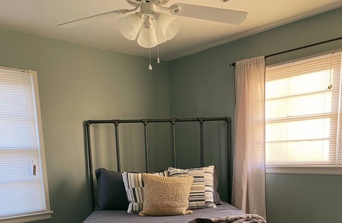 Derby House | Industrial 3 Bedroom Home with Game Room & Patio