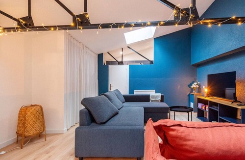 Ile de Nantes Palais des Congres Apartment | Industrial duplex on the Ile de Nantes
