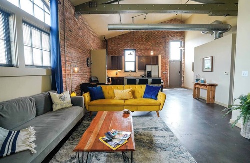 East Lawrence Apartment | Industrial Escape 2bd 2bath