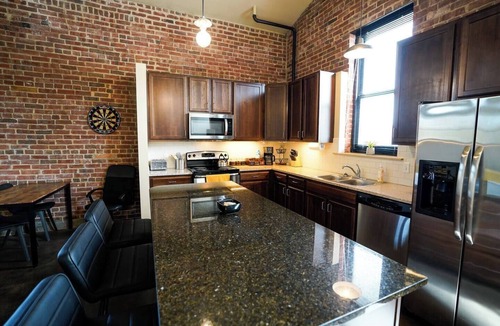 East Lawrence Apartment | Industrial Escape 2bd 2bath