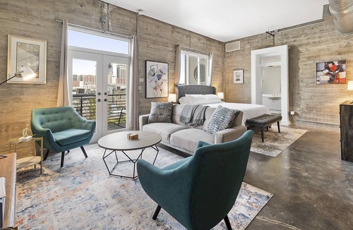 Downtown Austin Apartment | Industrial Loft on 5th St