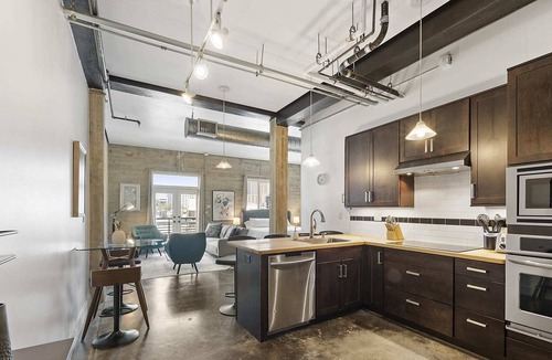 Downtown Austin Apartment | Industrial Loft on 5th St