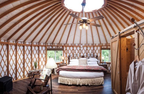 Logan Resort | Inn & Spa at Cedar Falls Monarch Yurt
