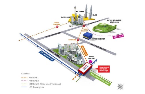 Maluri Apartment | INS Style 5PAX 2R2B Sunway Velocity Linked