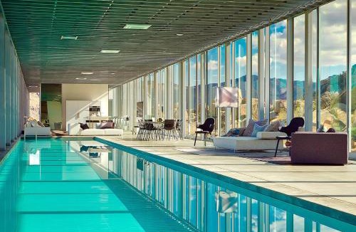 Monument Manor House | Invisible House Desert Icon w Indoor Pool
