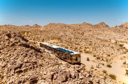 Monument Manor House | Invisible House Desert Icon w Indoor Pool