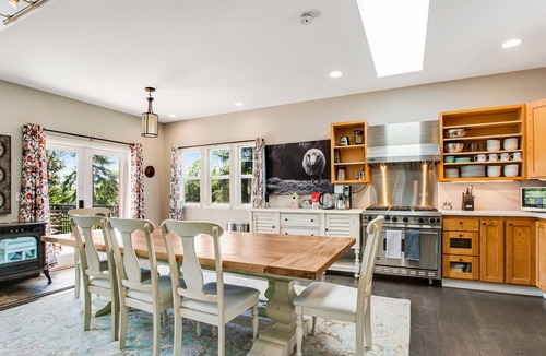 Port Ludlow House | Inviting, dog-friendly home with spacious deck, & firepit