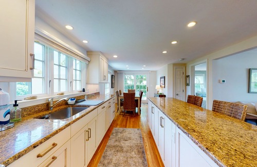 Falmouth House | Inviting duplex with central AC, grill, firepit, & walk to beach