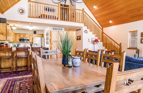 Angel Fire House | Inviting Home w/Guesthouse, Foosball, Trail Access, Kids Playhouse, Deck w/Grill
