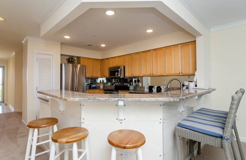 Shell Island Condo | Inviting Oceanfront 3BR Condo in WrightsvilleDunes