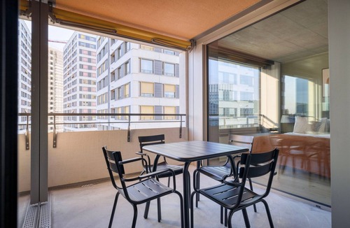 Seebach Apartment | Inviting Oerlikon 2BR w/Storage Space & W/D, nr Market, by Blueground