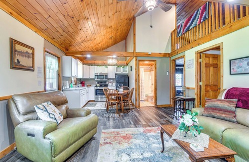 Peru Cabin | Inviting Peru Cabin w/Patio, Grill & River Access