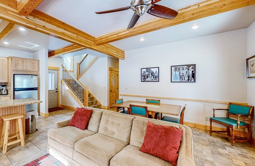 Joseph House | Inviting riverfront home with fireplace, mountain view & W/D - dog-friendly