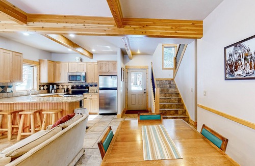 Joseph House | Inviting riverfront home with fireplace, mountain view & W/D - dog-friendly