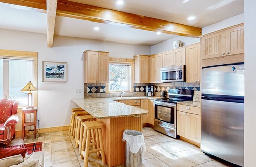 Joseph House | Inviting riverfront home with fireplace, mountain view & W/D - dog-friendly