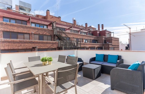 Guindalera Apartment | Iriarte Terrace apartment in Madrid