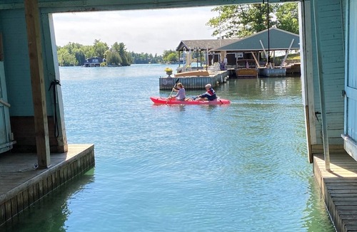 Wellesley Island Apartment | Island Boathouse w/boatslip