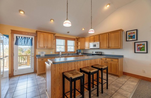 Nags Head House | Island Time - NH MP 11, 50 Ft to Beach, Elevator, Pool, Free Pool Heat, Hot Tub, Pets OK, YR Flex