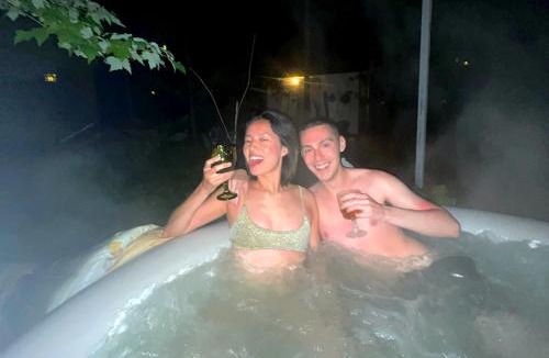 Brantingham Other | Island Waterfront Glamping - HotTub, Boat, Pet Friendly