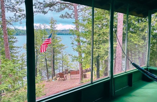 Town of Diana Cabin | ISLAND with PRIVATE BEACH "LOON ISLAND"