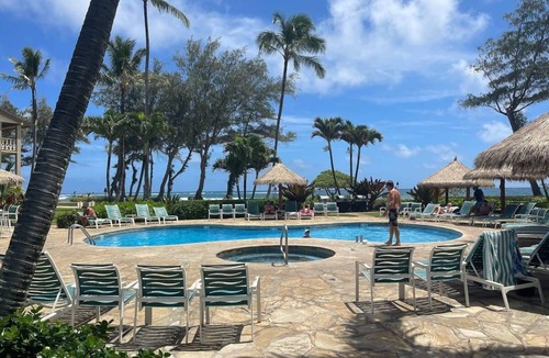 Wailua Apartment | Islander on the beach Unit 156 - Partial Ocean View