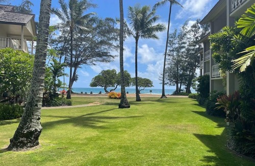 Wailua Apartment | Islander on the beach Unit 156 - Partial Ocean View