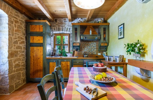 Rakalj House | Istrian stone house with fireplace and garden, 2 km from the sea