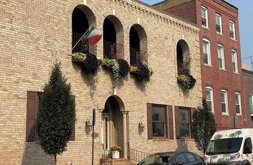 Little Italy Villa | Italian Villa by Harbor East w/indoor pool & fire pit, 6 car parking sleeps 12