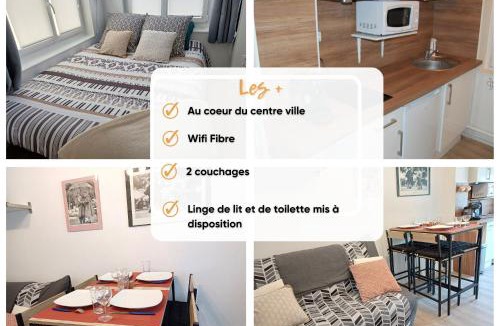 Centre Ville Apartment | Jacobin-centre ville-paisible-2 couchages